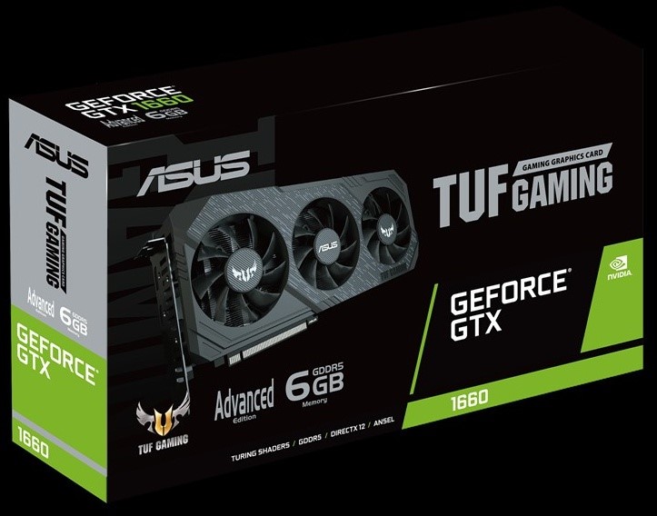 ASUS GeForce GTX 1660 TUF 3 Gaming AC 6GB