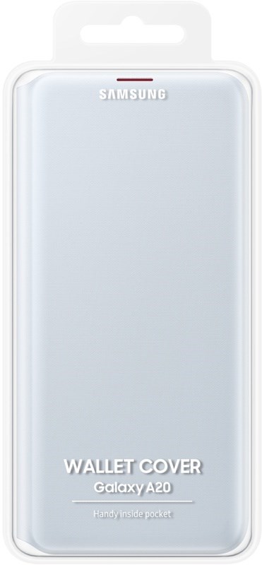 SAMSUNG flip wallet A202 white - Galaxy A20e 5