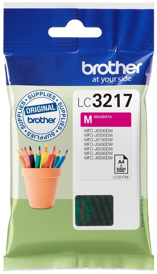 BROTHER LC-3217M Magenta Inkt (550 pages) 2