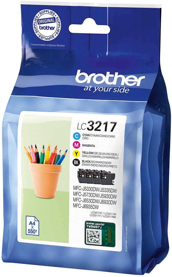 BROTHER LC-3217VP Value Pack (550 pages) 2