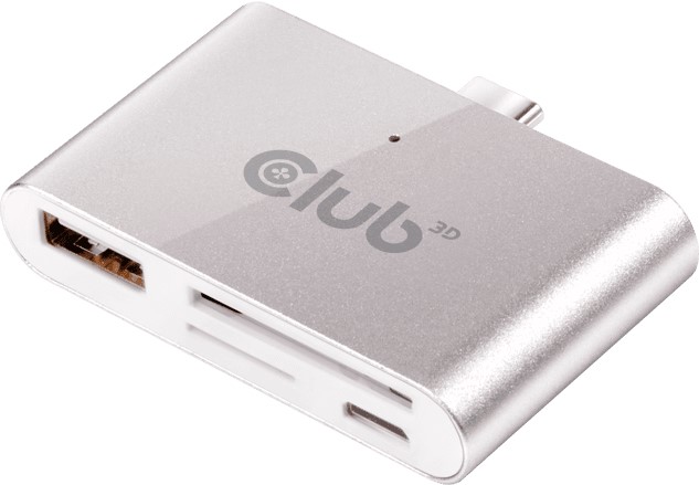 CLUB3D USB C Smart Reader 2