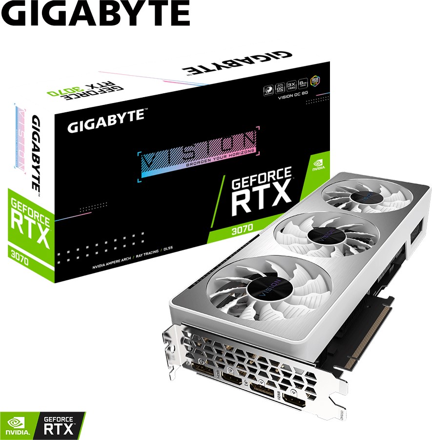 GIGABYTE GeForce RTX 3070 Vision OC 8G
