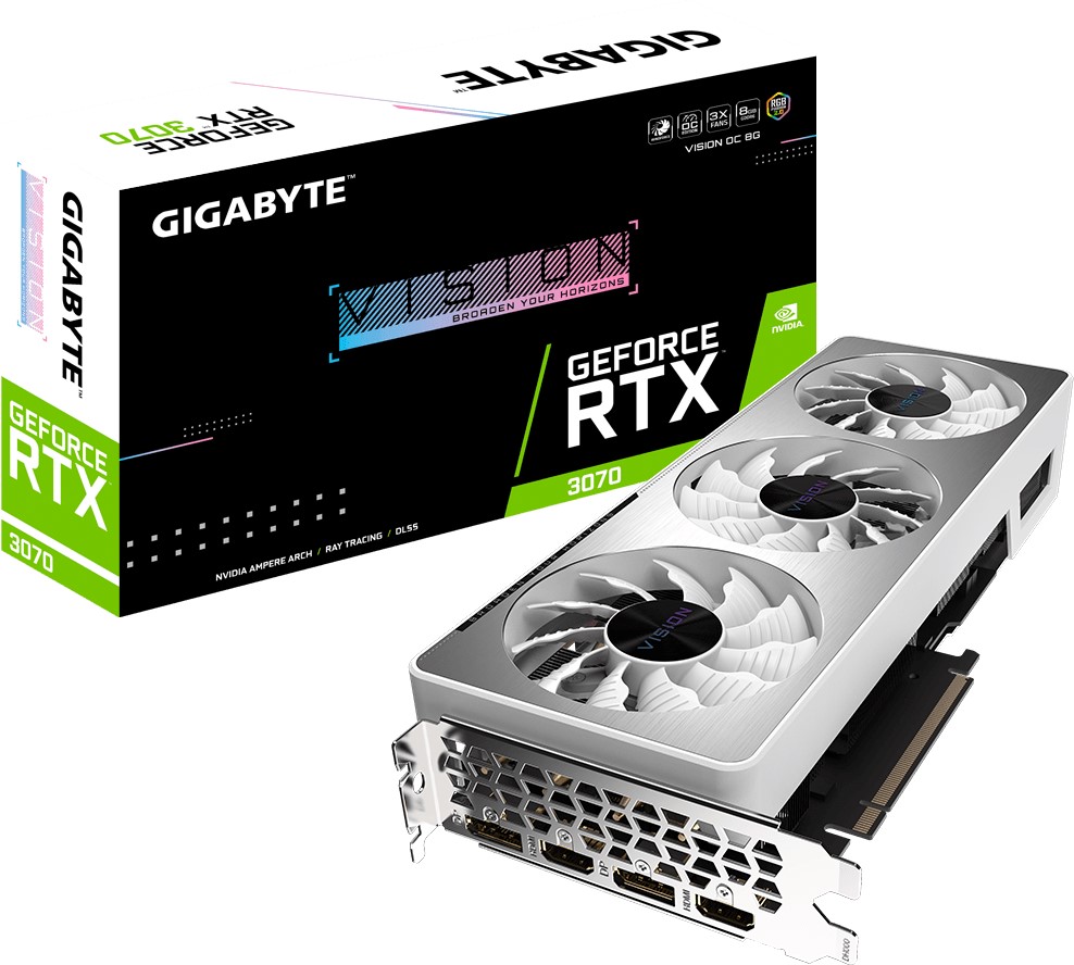 GIGABYTE GeForce RTX 3070 Vision OC 8G 2