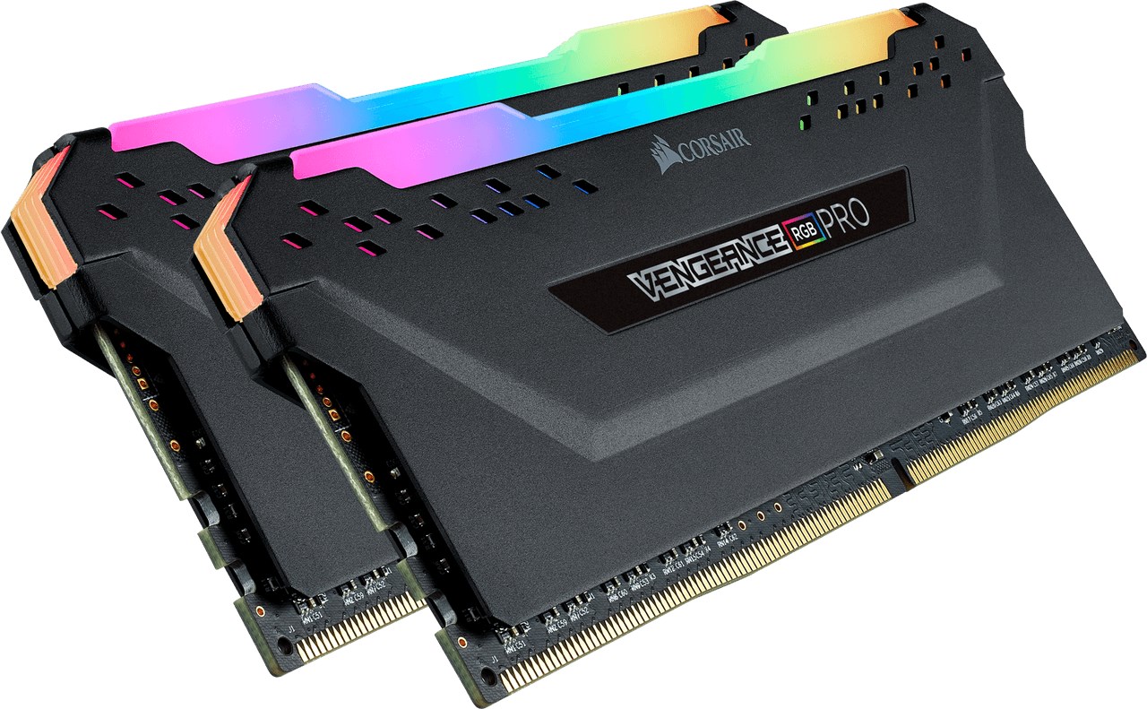 CORSAIR Vengeance RGB Pro Black 16GB DDR4-3600 CL18 kit 9 (AMD X570)