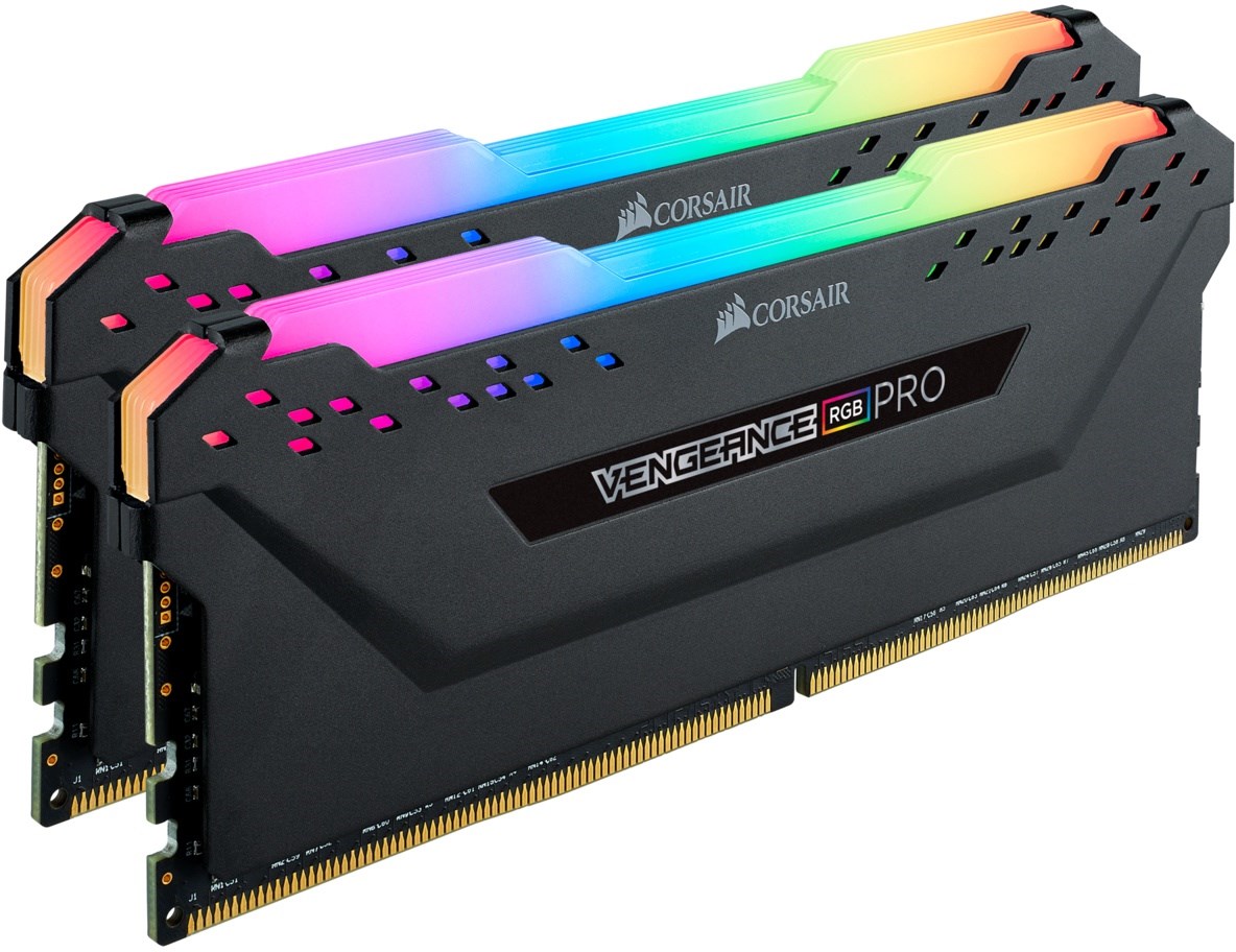 CORSAIR Vengeance RGB Pro Black 64GB DDR4-3600 CL18 kit 3