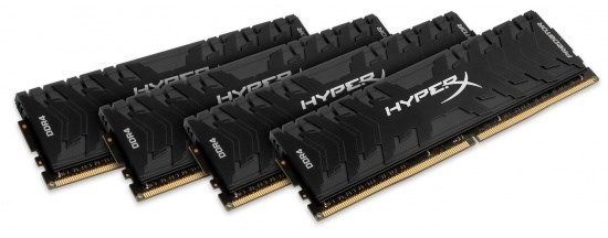 KINGSTON HyperX Predator Black 64GB DDR4-3600 CL17 quad kit