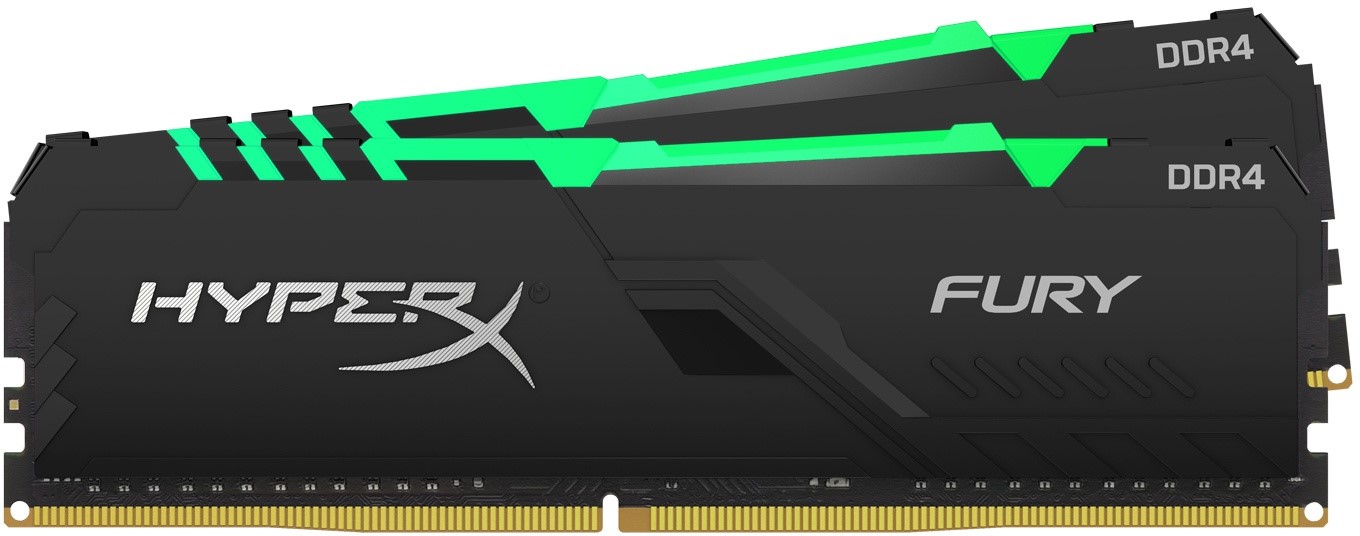 KINGSTON HyperX Fury RGB Black 64GB DDR4-3600 CL18 kit