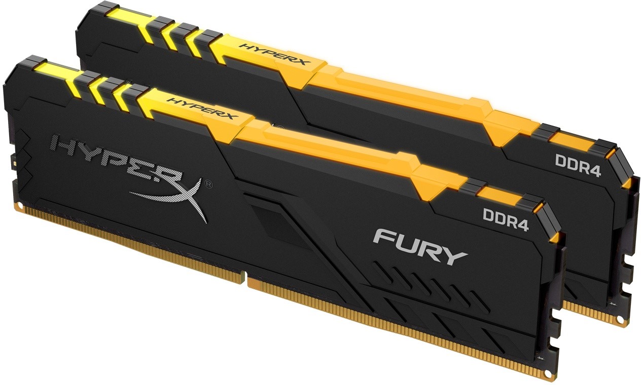 KINGSTON HyperX Fury RGB Black 64GB DDR4-3600 CL18 kit 4
