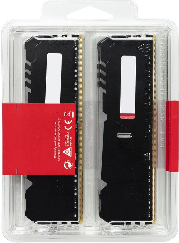 KINGSTON HyperX Fury RGB Black 32GB DDR4-3600 CL17 quad kit 5