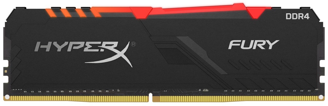 KINGSTON HyperX Fury RGB Black 32GB DDR4-3600 CL18