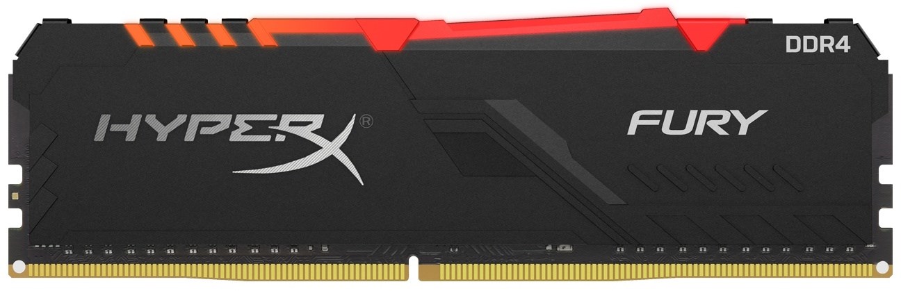 KINGSTON HyperX Fury RGB Black 8GB DDR4-3600 CL17