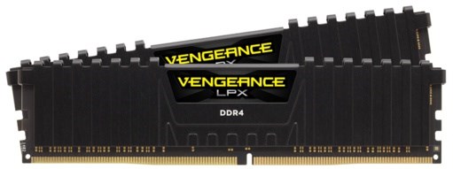 CORSAIR 32 Vengeance LPX Black DDR4-3200
