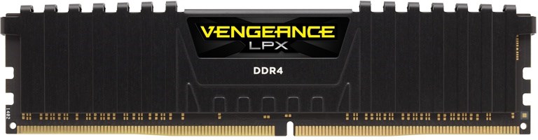CORSAIR 32 Vengeance LPX Black DDR4-3200 4