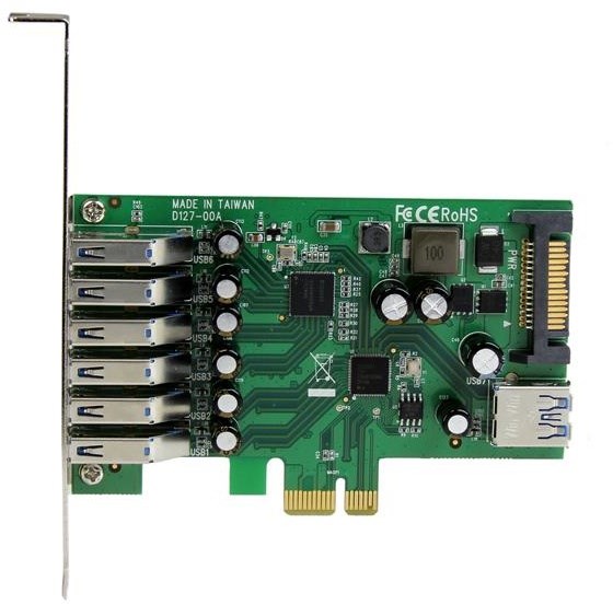 STARTECH 7 Pt PCI Express USB 3.0 Card 4