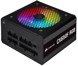 CORSAIR CX Series CX650F RGB Black