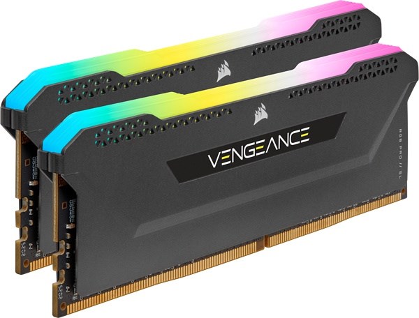 CORSAIR Vengeance RGB Pro Black 16GB DDR4-3200 kit 2
