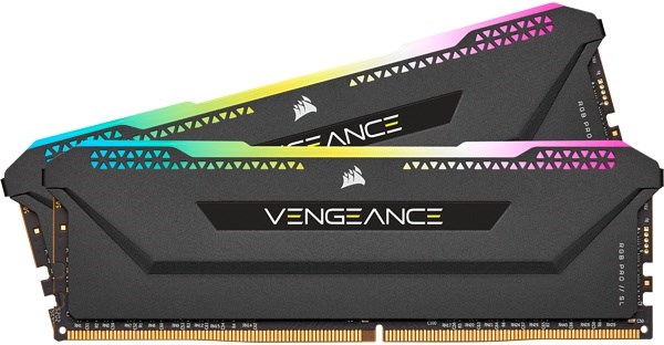 CORSAIR Vengeance RGB Pro Black 16GB DDR4-3200 kit 3