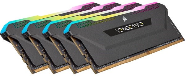 CORSAIR Vengeance RGB Pro SL Black 128GB DDR4-3200 kit