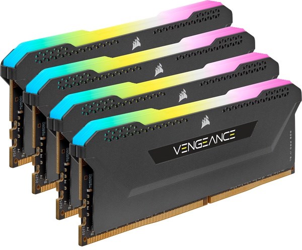 CORSAIR Vengeance RGB Pro SL Black 128GB DDR4-3200 kit 5