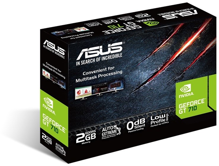 ASUS GeForce GT 710 Passive 2GB 2