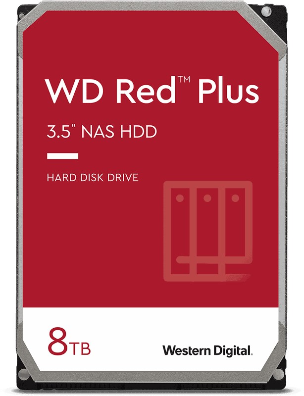 WESTERN DIGITAL 8000GB RED Plus