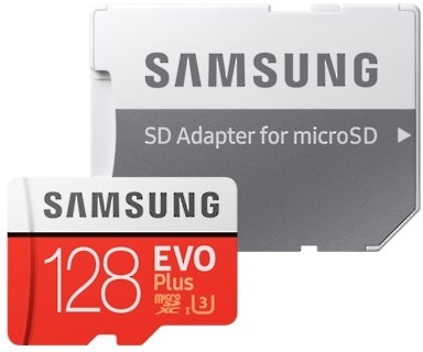 SAMSUNG Evo Plus MicroSDXC UHS-I 128GB + Adapter