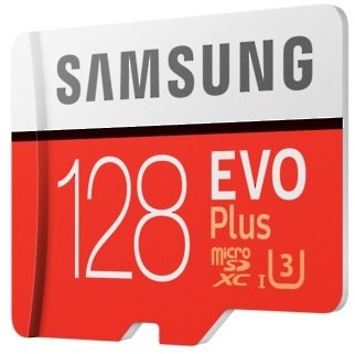 SAMSUNG Evo Plus MicroSDXC UHS-I 128GB + Adapter 2