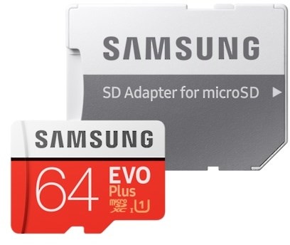 SAMSUNG Evo Plus 2020 MicroSDXC UHS-I 64GB + Adapter