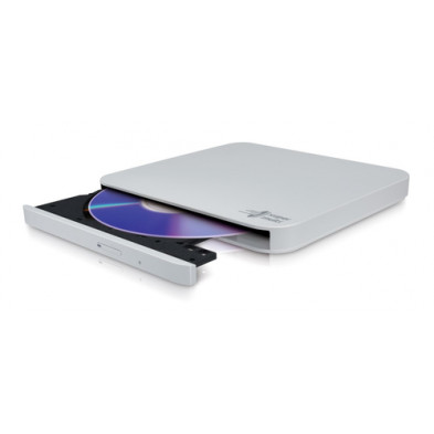 HITACHI DVD-RW 8x Extern USB-C en USB2.0 White