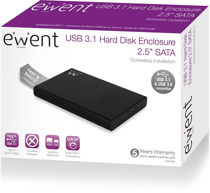 EWENT 500GB Extern USB3.0 3