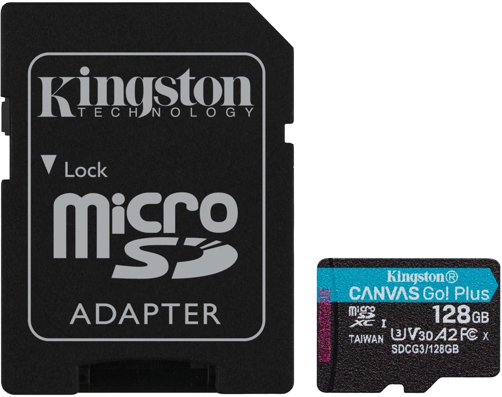 KINGSTON Canvas Go! Plus SDXC 128 GB