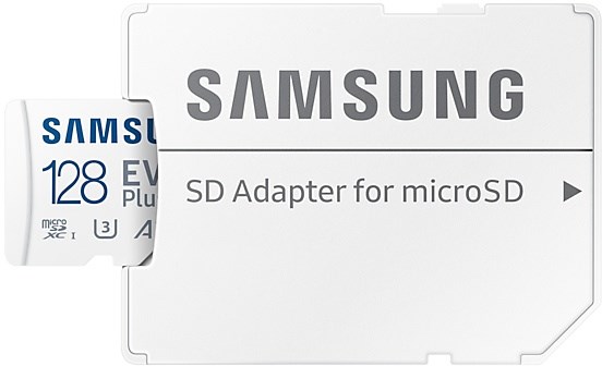 SAMSUNG microSD 128GB EVO + SAM geheugenkaart 5