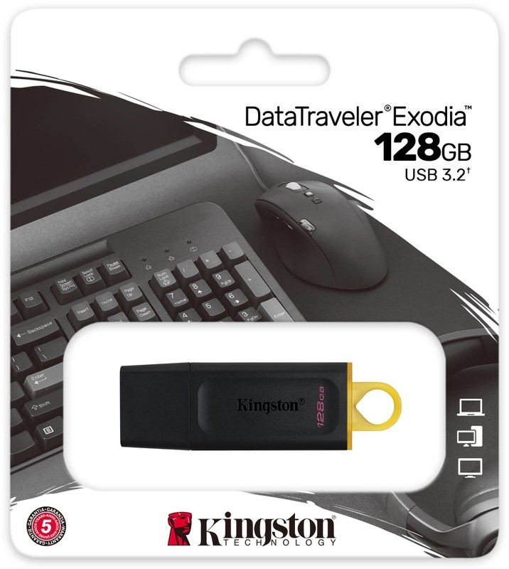 KINGSTON Exodia 128 GB USB Type-A 3.2 Gen1 3