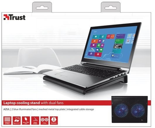TRUST Azul laptopstandaard met ventilator 5