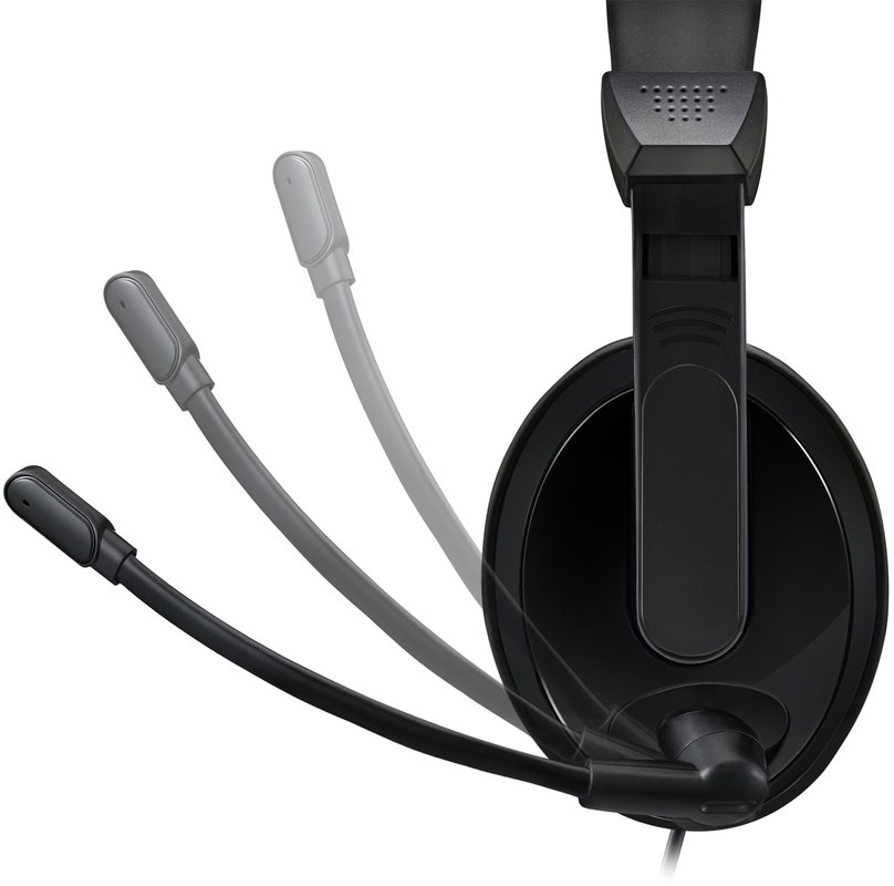ADESSO Stereo USB Multimedia Headphone/Headsetwith Microphone 3