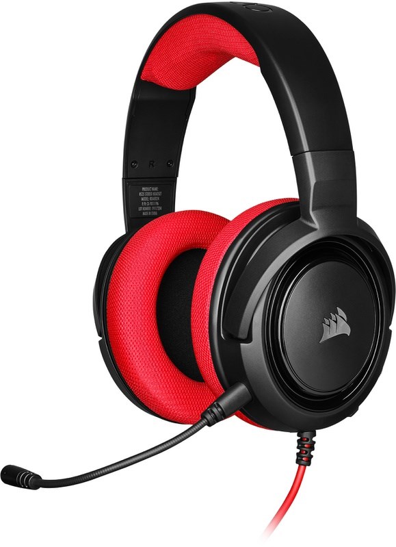 CORSAIR HS35 STEREO Gaming Headset  Red(EU Version) 2