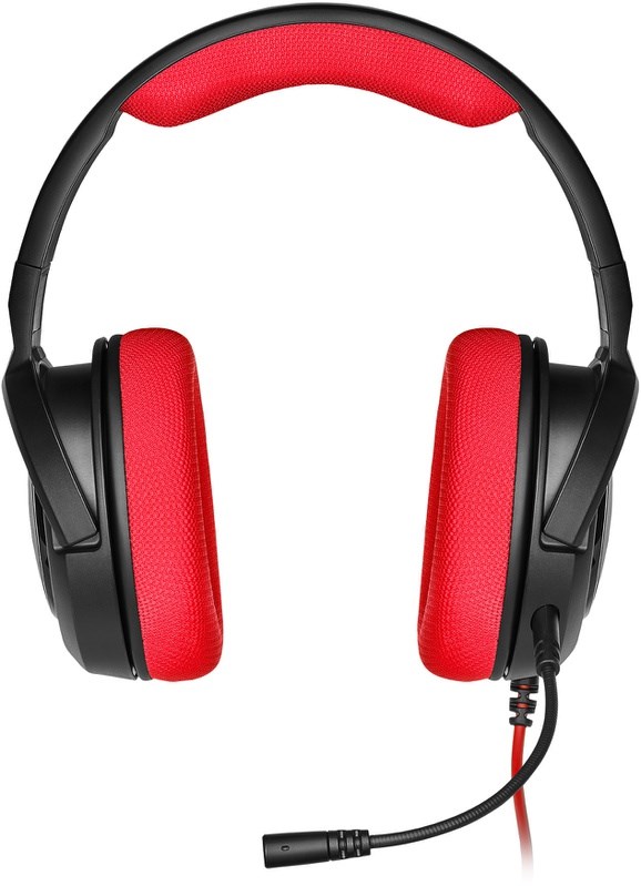 CORSAIR HS35 STEREO Gaming Headset  Red(EU Version) 3