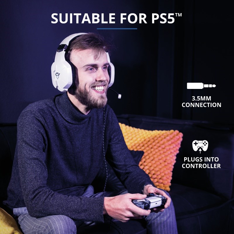 TRUST GXT323W CARUS HEADSET PS5 3