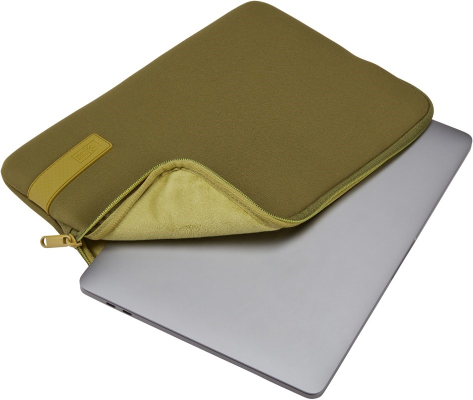 CASE LOGIC Reflect MacBook Sleeve 13i CAPULET GREEN OLIVE 4