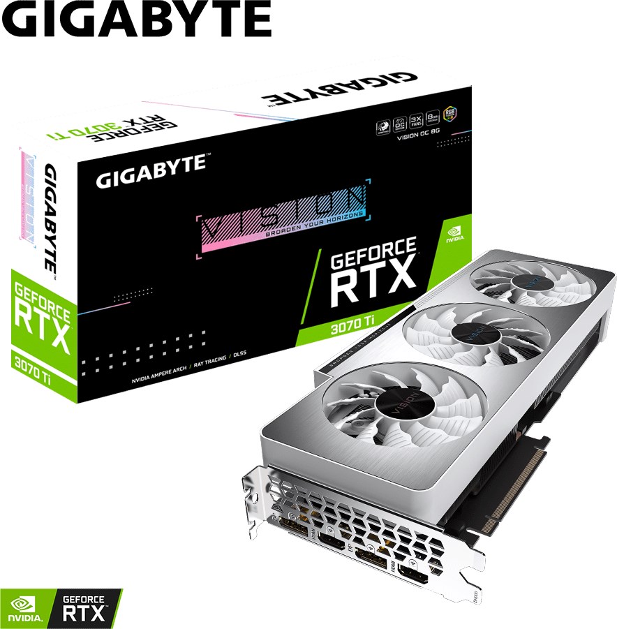 GIGABYTE GeForce RTX 3070 Ti VISION OC 8G