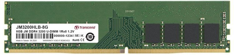 TRANSCEND 8GB DDR4 JetRam JM3200HLB-8G