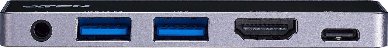 ATEN USB-C Travel Dock met stroomdoorvoer 3