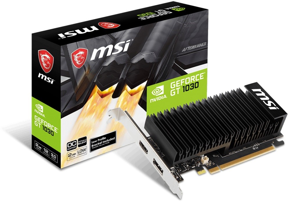 MSI GT1030 2GB OC LP passiv DDR4 2