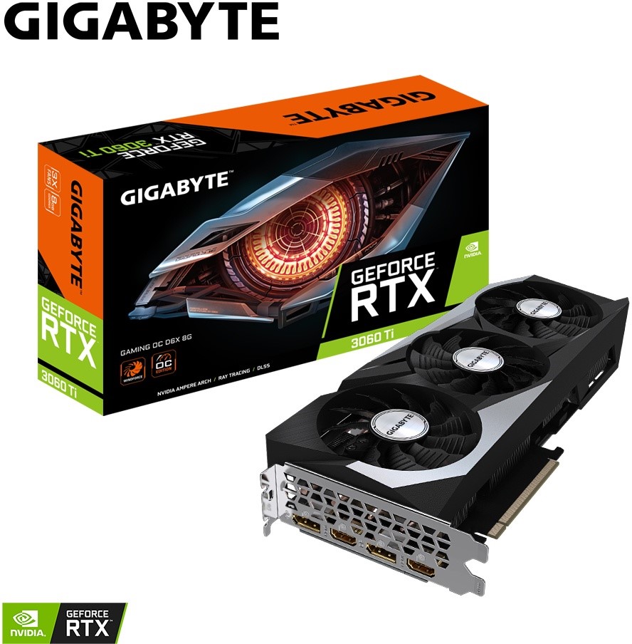 Gigabyte GeForce RTX 3060 Ti GAMING OC D6X 8G 2