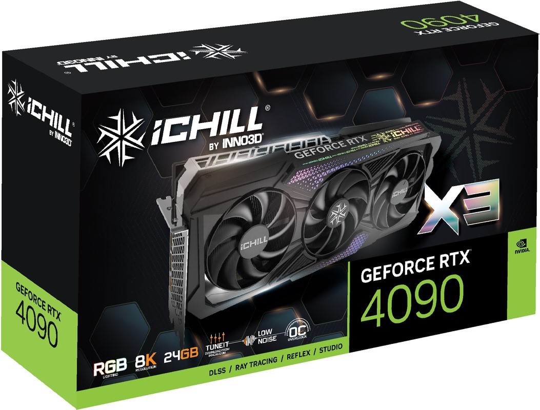 INNO3D GeForce RTX 4090 iChill X3 3