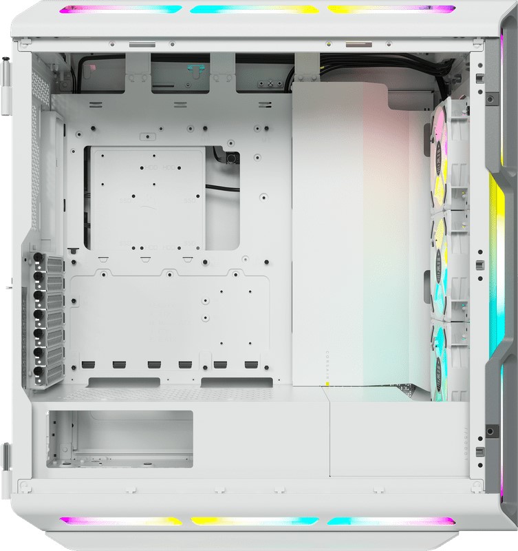 Corsair iCUE 5000T RGB Tempered Glass Wit 4