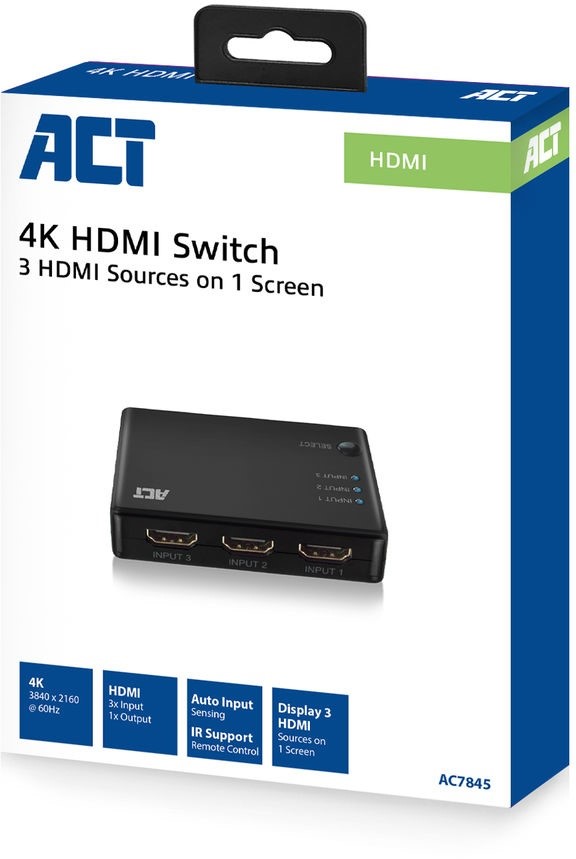 ACT AC7845 video switch HDMI 2