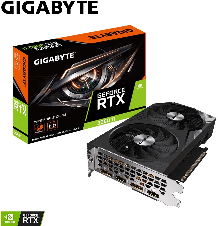 Gigabyte GeForce RTX 3060 Ti WINDFORCE OC 8G 2