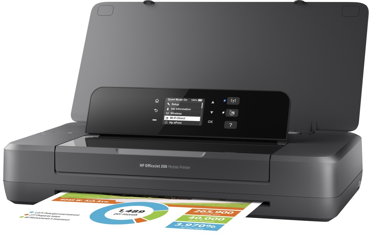 HP OfficeJet 200 Mobile Printer 5
