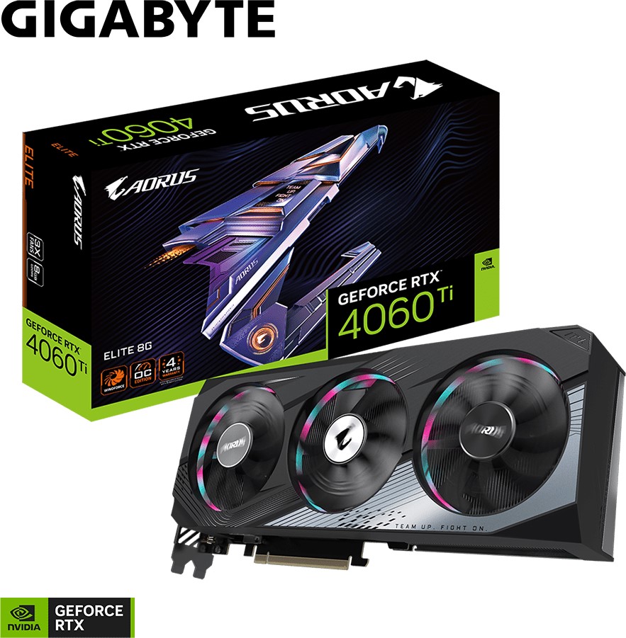 GIGABYTE AORUS GeForce RTX 4060 Ti ELITE 8G 2